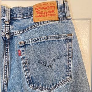 Levi’s Jeans 505 W32 L30 Straight Leg Light Wash Medium Wash Blue US 10